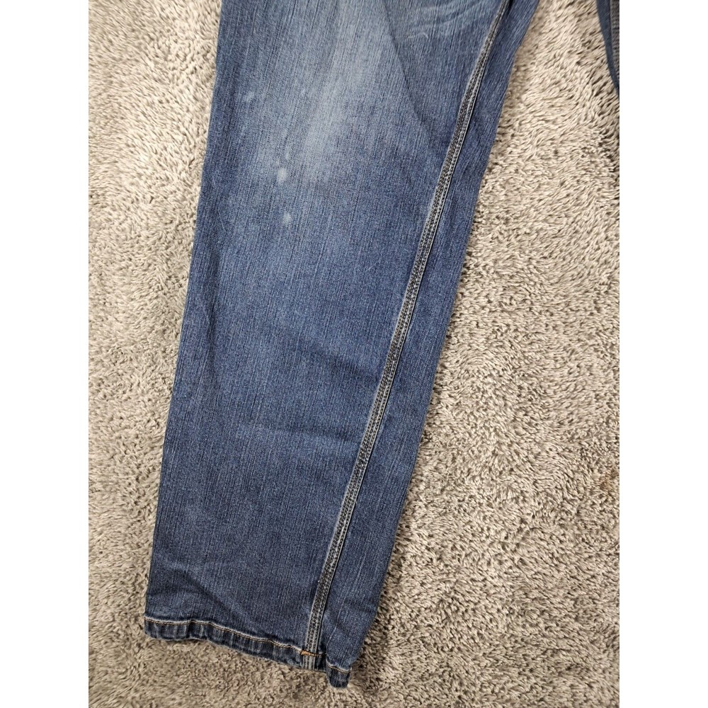Wolverine Jeans Mens Sz 32x32 Blue Denim Flame Resistant FR Straight Workwear - Picture 4 of 14